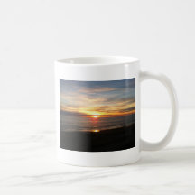 Sonnenuntergang Kaffee Tasse