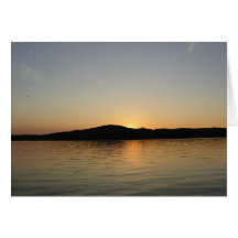 Sonnenuntergang Karte