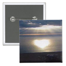 Sonnenuntergang-Liebe-Knopf Buttons