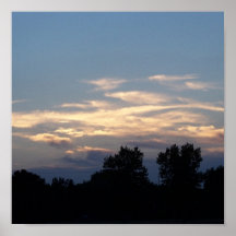 Sonnenuntergang Plakat