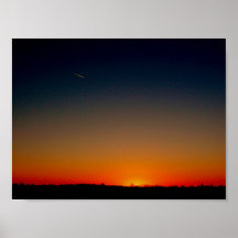 Sonnenuntergang-Stern Posterdrucke