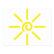 Sonnesonnenschein Postkarte