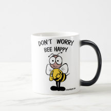 Sorgen Sie sich nicht die glückliche Biene Tee Tasse
