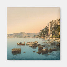 Sorrent durch das Meer, Neapel, Kampanien, Italien Kühlschrankmagnet