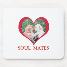 Soul des Valentines Tagesverbindet Hemden, Karten, Mauspad