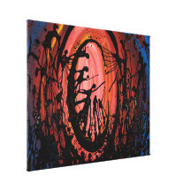 Soul-Portal eingewickelte Leinwand Leinwanddruck