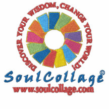 SoulCollage® stickte schwarzes Polohemd der Männer