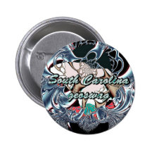 South Carolina Geoswag Swags Geocaching Geschenk-B Anstecknadelbuttons