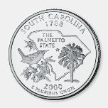 South- CarolinaStaats-Viertelmagnet 2000 Magnete