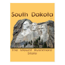 South Dakota der Mount Rushmore Postkarte
