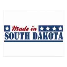 South Dakota Postkarten