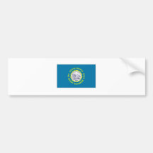 South- DakotaStaats-Flagge Auto Sticker