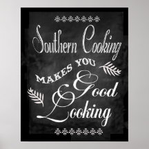 Southern Cooking Poster