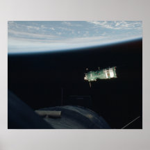 Soyuz Raumfahrzeug (Apollo--Soyuztest-Projekt) Plakatdrucke