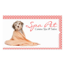 Spa Pet Tarjeta De Visita