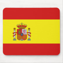 Spanien-Flagge Mousepad