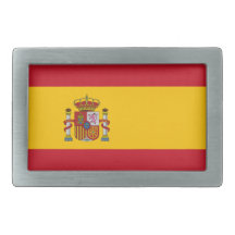 Spanien-FlaggenGürtelschnalle