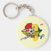 Spanien geht zu Afrika-Fußball-Schmutz-Afrika futb Schlüsselbänder