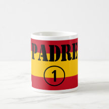 Spanisch sprechende Väter u. Vatis: Padre Numero U Kaffee Tasse