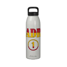 Spanisch sprechende Väter u. Vatis: Padre Numero U Trinkflasche