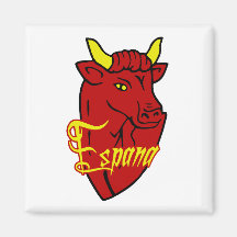 Spanisch Stier Espana Toro für Spanien-Liebhaber Magnete