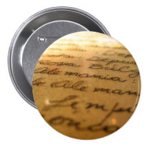 Spanisches handgemachtes Manuskript #2 Button