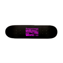 Spaß-Geschenke für Ehefrauen: Bestste Ehefrau Personalisierte Skateboards