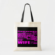 Spaß-Geschenke für Ehefrauen: Bestste Ehefrau Tragetaschen