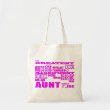 Spaß-Geschenke für Tanten: Bestste Tante Einkaufstaschen