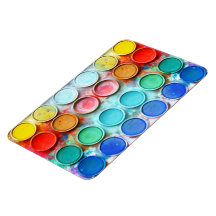 Spaßfarben-Farbkasten Eckiger Magnet