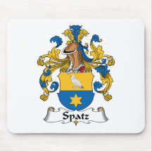 Spatz Familienwappen Mauspad