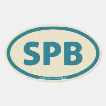 SPB Oval Ovale Aufkleber