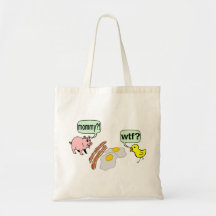 Speck und Ei-Albtraum Tasche