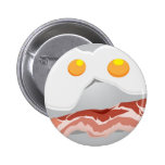 Speck und Eier Anstecknadel