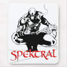 Spektral b/w Mousepad
