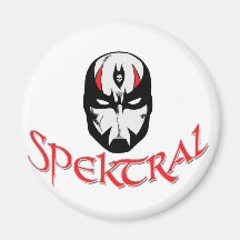 Spektral runder Magnet Kühlschrankmagnet