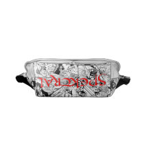 Spektral täfelt Rickshaw-Bote-Tasche Kurier Tasche