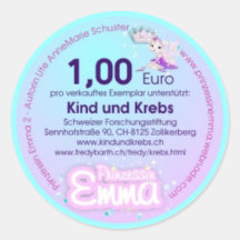 spende runde sticker
