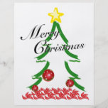 Spezielle frohe Weihnachten Individuelle Flyer