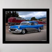 Spezielles klassisches Auto-Plakat 1955 Buicks