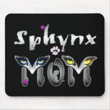 Sphynx Katzen-Mamma-Geschenke Mousepad