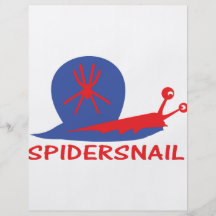 spidersnail Ikone Flyerdruck