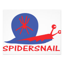 spidersnail Ikone Individuelle Ankündigskarten