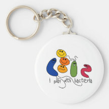 Spiel mit Bakterien Schlüsselbänder