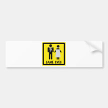 Spiel über Paaren Auto Sticker