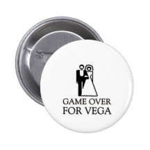 Spiel vorbei für Vega Anstecknadel