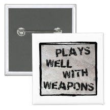Spiele gut mit Waffen Button