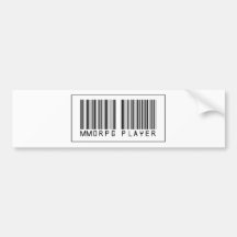 Spieler des Barcode-MMORPG Auto Sticker