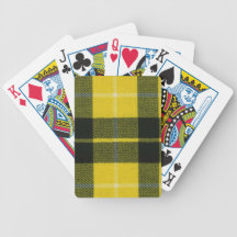 Spielkarte-Barclay-Kleidermoderner Tartan Poker Karten