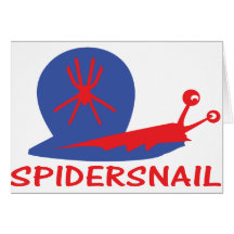 Spinnenschneckeikone Karte